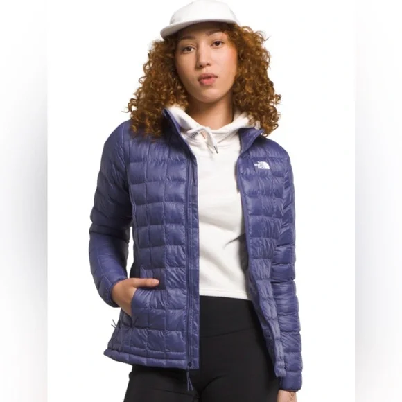NWT The North Face ThermoBall 2.0 Women's Eco Jacket-Cave Blue-XL - Picture 1 of 16